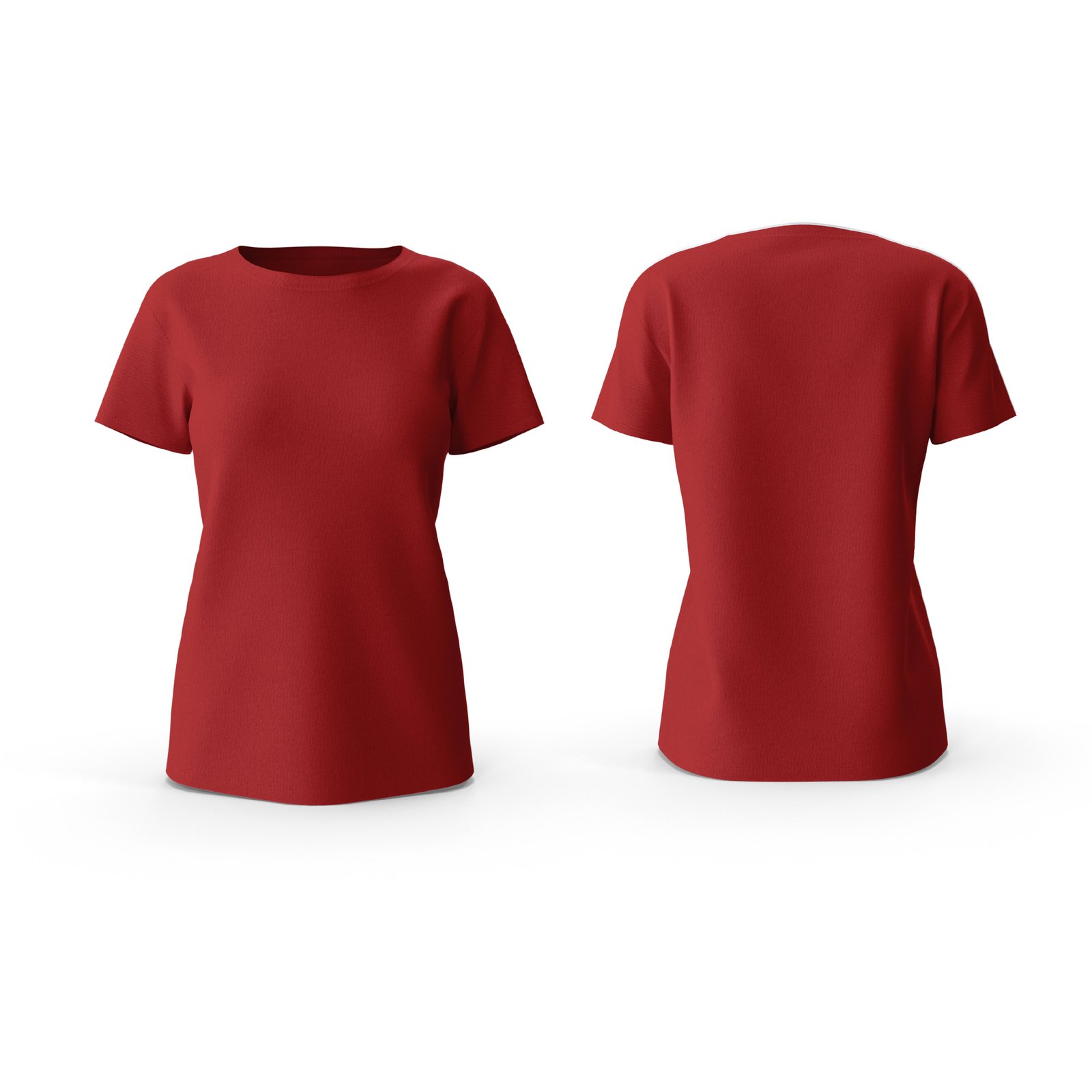 Women short sleeve and crew neck T-shirt 